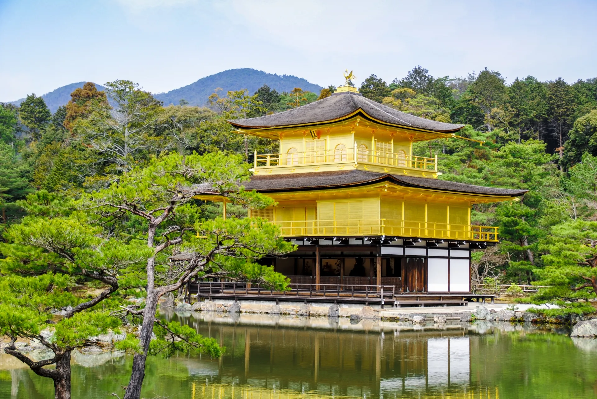 金閣寺・北山