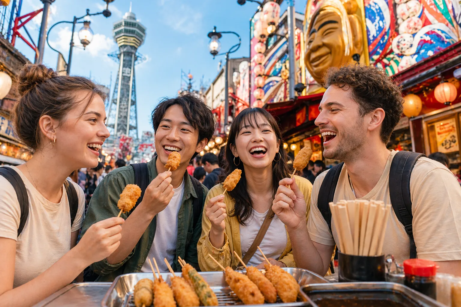 【天王寺】新世界ディープツアー＆串カツ食べ比べ